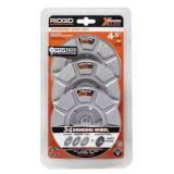 $18 RIDGID 4.5 in. 3-in-1 Exchange Grit Cup Wheel