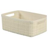 $7 Keter Basket Jute 100% Plastic Recycled Rectang