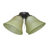 $38 Harbor Breeze 11.5-in 4-Light Bronze LED Ceili