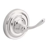 $19 Greenwich Double Towel Hook in Chrome