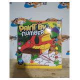 $10 Paint by Number Kit Unicorn 1 Canvas 10 Paints