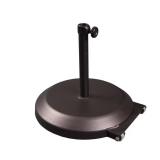 $139 75 lbs. Steel Round Umbrella Base in Bronze