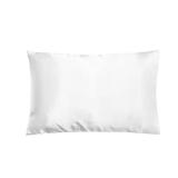 $19 White Satin King Pillowcase