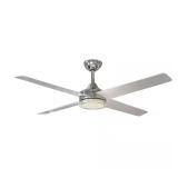 $144 Mercer II 52 in. Indoor Brushed Nickel Standa