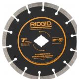 $66 RIDGID 7 in. Segmented Diamond Blade