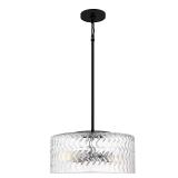 $149 Elara 3-Light Matte Black and Brushed Nickel