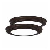 $70 13 in. Oil Rubbed Bronze Color Changing LED Ce