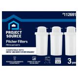 $14 Project Source Off-white Plastic Water Filter