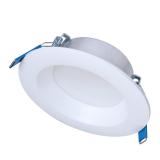 $20 Halo White 4 in. W Plastic LED Canless Recesse