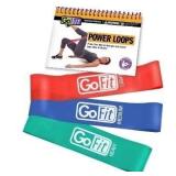 $16 GoFit Round Power Resistance Bands 3pk- 5lb, 1