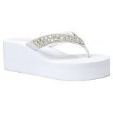 $24 REDVOLUTION New Women's Rhinestone Sandals Hig