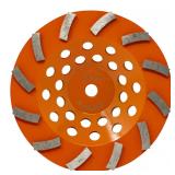 $58 7 in. 12-Segment Turbo Cup Grinding Wheel