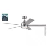 $199 Ashburrow 52 in. Indoor Brushed Nickel Ceilin