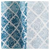 $30 Lush Decor Medallion Ombre Shower Curtain