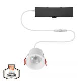 $25 4' White Trimless Integrated LED Canless Light