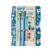 $8 Pulsar BFF Journal Set with Llama and Strawberr