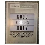 New LED Marquee Light Box W/ 100pcs Letters, Numbe