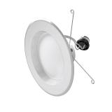 $55 Feit White 5/6 in. W LED Recessed Downlight 75
