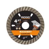 $26 RIDGID 4-1/2 in. Masonry Cutting Turbo Rim Dia