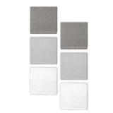 $5 The Big One  Solid 6-Pack Washcloths