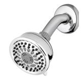 $19 5-Spray 3.8 in. Single Wall Mount 1.8 GPM Fixe