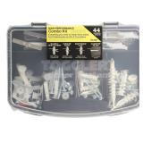 $13 TOGGLER White Toggler Combo Anchor Kit 44-pack