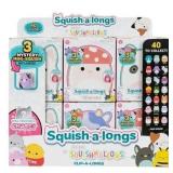 $15 Squish-a-longs Clip & Go - (3) 1inch Mini-Squi