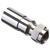 $71 IDEAL RTQ RG6 F-Compression Connectors, 50 Cou