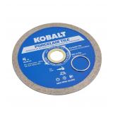 $23 Kobalt 4-in Wet or Dry Porcelain Continuous Di