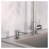 $26 Keeney Brushed Nickel Soap and Lotion Dispense