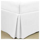 $30 Swift Home Easy Fit Pleated Bedskirt