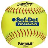 $10 Rawlings 12' Sof-Dot Practice Fastpitch Softba