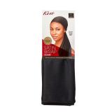 $4 KISS Extra-Long Satin Wrap Scarf, Black