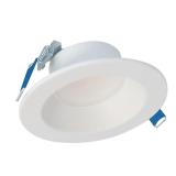 $47 HALO Matte White 4-in 1200-Lumen Switchable Ro