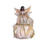 $35 GE 14-in Angel White/Gold White Christmas Tree