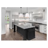 $130 allen + roth Elizabeth Black Canopy with Whit