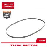 $22 32-7/8 in. 18 TPI Compact Bi-Metal Band Saw Bl