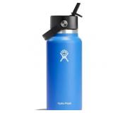 $45 Hydro Flask 32 Oz Wide Flex Straw Cap Cascade