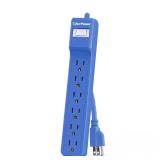 $9 2 ft. 500J 6-Outlet Surge Protector