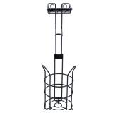 $28 Style Selections Matte Black Freestanding Sing