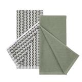 $15 Mingle & Co. 2-pk. Carved Terry Kitchen Towels