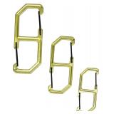 Apex by Minute Key 3-Pack 3-in Double Wire Carabin