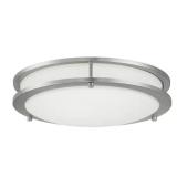 $35 Flaxmere 14 in. Modern Brushed Nickel 3 CCT In