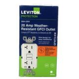 $18 Leviton SmartlockPro 125V 20A Self-Test GFCI