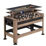 $500 American Legend 56 in 3-in-1 Swivel Game Tabl