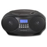 $35 Insignia - CD Boombox with AM/FM Tuner - Black