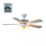 $70 Glendale 42 in. LED Indoor White Ceiling Fan w