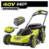 $359 RYOBI 40V HP Brushless 20 in. Cordless Batter