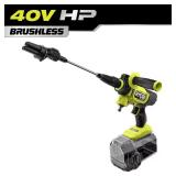 $129 RYOBI 40V HP Brushless EZClean 600 PSI 0.7 GP