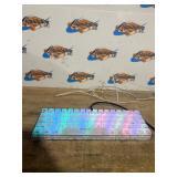 High ground RGB, chromated Keyboard